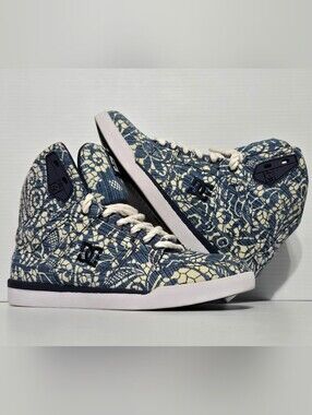 Dc Shoes Womens Rebound Slim High Womens Size 6.5